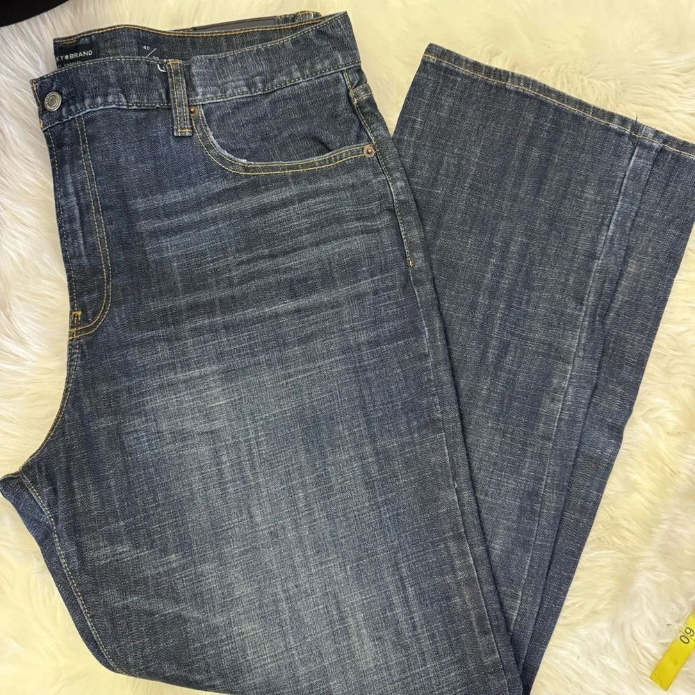 Lucky Brand 329 Men’s Classic Straight Jeans Blue Denim 40x32